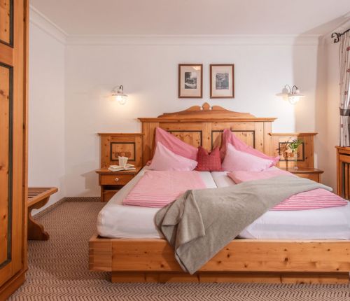 Schlafzimmer im Natur Appartement in Ramsau in der Region Schladming-Dachstein